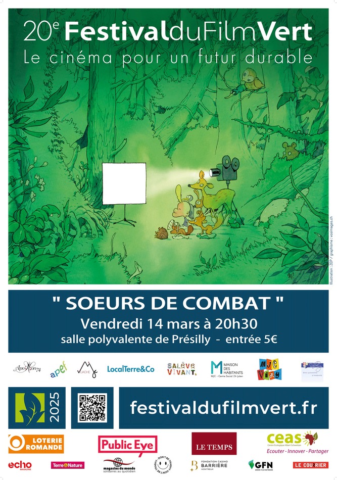 APEF - Festival fim vert - vendredi 14 mars 20 h 30 à PRESILLY